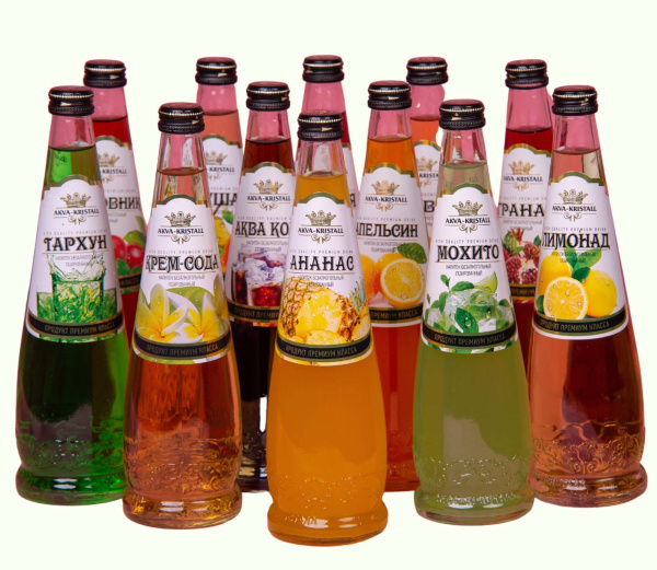 Аква Кристалл Вишня 0,5 л стекло*12